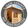 Karibu Abri de jardin bois plus de 20 m² Bois massif Marron