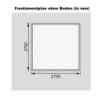 Karibu Abri de jardin bois 5 à 10 m² Bois massif Gris 8.82m²