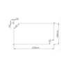 Cerland Carport double Bois massif Marron 30.9m²