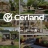 Cerland Carport double Bois massif Marron 30.9m²