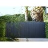 Jet7garden Canisse PVC (Polychlorure de vinyle) Gris anthracite