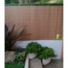 Jet7garden Canisse PVC (Polychlorure de vinyle) Teck