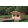 Cerland Abri de jardin bois plus de 20 m² Bois massif Bois naturel