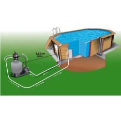 Ubbink Piscines bois Bois