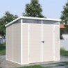 Jôbu Abri de jardin résine Polypropylène Beige 4.10m²