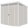 Jôbu Abri de jardin résine Polypropylène Beige 4.10m²
