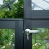 Juliana Serre de jardin en verre Noir 25.6m²