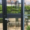Juliana Serre de jardin en verre Noir 25.6m²