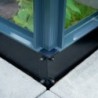 Juliana Serre de jardin en verre Noir 21.5m²