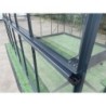 Green Protect Serre de jardin en verre Aluminium et verre trempé Gris 11.04m²