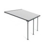 Canopia by Palram Toit de terrasse alu Aluminium Gris 12.5m²