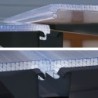 Canopia by Palram Toit de terrasse alu Aluminium Gris 12.5m²