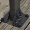 Canopia by Palram Toit de terrasse alu Aluminium Gris 25m²
