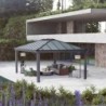 Canopia by Palram Tonnelles de jardin Aluminium Gris 25.6m²