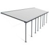 Canopia by Palram Toit de terrasse alu Aluminium Gris 34m²