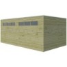 Gardenas Garage bois  Marron 15.3m²