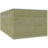 Gardenas Garage bois  Marron 15.3m²
