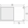 Karibu Abri de jardin bois 15 à 20 m² Bois massif Marron