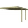 Gardenas Carport  Marron 15.65m²