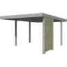 Gardenas Carport  Marron 15.65m²