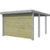 Gardenas Carport  Marron 15.65m²