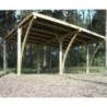 Gardenas Carport double  Marron 30.32m²