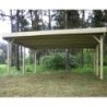 Gardenas Carport double  Marron 25.37m²