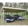 Gardenas Carport double  Marron 30.32m²