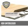 Karibu Abri de jardin bois 5 à 10 m² Bois massif Gris