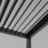 Essency Pergolas bioclimatiques Aluminium Gris 9m²