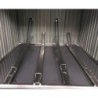 X-Metal Abri pour vélos Acier galvanisé Gris 4.2m²