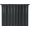 X-Metal Abri pour vélos Acier galvanisé Gris 4.2m²