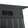 X-Metal Abri pour vélos Acier galvanisé Gris 4.2m²