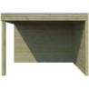 Gardenas Abri de jardin bois plus de 20 m²  Marron 12m²