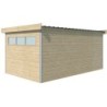 Gardenas Abri de jardin bois 10 à 15 m²  Marron 14.31m²