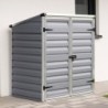 Canopia by Palram Abri de jardin résine Polycarbonate Gris 1.25m²