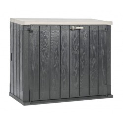 Toomax Coffre de jardin Polypropylène Gris