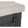 Toomax Coffre de jardin Polypropylène Gris