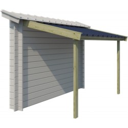 Gardenas Accessoires abris Bois massif Bois naturel