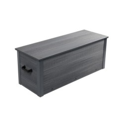 Woodlife Garden Coffre de jardin Composite Gris