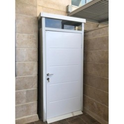 Everbox Abri de jardin résine PVC (polychlorure de vinyle) + XPS (polystyrène extrudé) Blanc 1,1m²