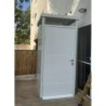 Everbox Abri de jardin résine PVC (polychlorure de vinyle) + XPS (polystyrène extrudé) Blanc 1,1m²