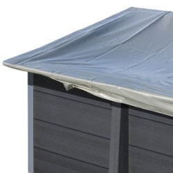 Gre Pool Bâches et enrouleurs Gris