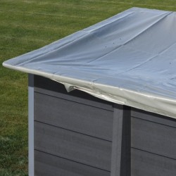 Gre Pool Bâches et enrouleurs Gris