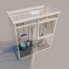 Everbox Abri de jardin résine PVC (polychlorure de vinyle) + XPS (polystyrène extrudé) Blanc 2,13m²