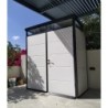 Everbox Abri de jardin résine PVC (polychlorure de vinyle) + XPS (polystyrène extrudé) Blanc 2,13m²