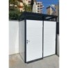 Everbox Abri de jardin résine PVC (polychlorure de vinyle) + XPS (polystyrène extrudé) Blanc 2,13m²