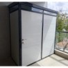 Everbox Abri de jardin résine PVC (polychlorure de vinyle) + XPS (polystyrène extrudé) Blanc 2,13m²