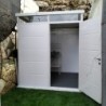 Everbox Abri de jardin résine PVC (polychlorure de vinyle) + XPS (polystyrène extrudé) Blanc 4,12m²