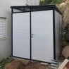 Everbox Abri de jardin résine PVC (polychlorure de vinyle) + XPS (polystyrène extrudé) Blanc 4,12m²